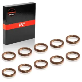 Ern-m24 1pz 741506621790 Exhaust Crush Gasket 32x24.5mm For Pit Dirt Bike 50cc 110cc 125cc
