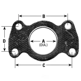 9054 Ap Exhaust Catalytic Converter Gasket-auto Trans