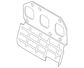 03h-253-039-e Audi Genuine Manifold Gasket