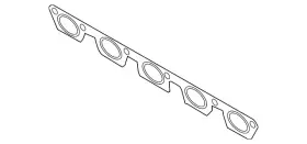 Audi 07k-253-039-f Genuine Turbocharger Gasket