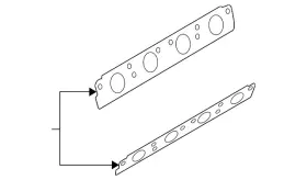 07l-253-039-n Audi Genuine Manifold Gasket