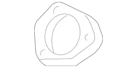 1h0-253-115 Audi Genuine Gasket