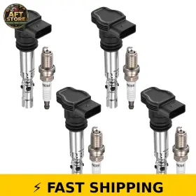 Bdfhyk Uf411 Ignition Coil Pack And Spark Plug 6458 For Audi Vw