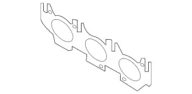 11-65-8-054-867 Bmw Genuine Turbocharger Mount Gasket