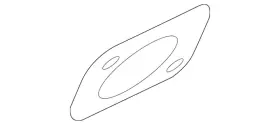11627833278 Bmw New Genuine Gasket Asbestos Free 2006-2010 Oe