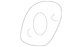 18301440183 Bmw New Genuine Flat Gasket 1999-2000 Oe