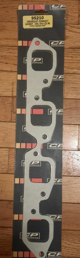 95210 Cp Automotive Exhaust Gaskets Big Block 66-05 Chevy Bbc Stock Square Port 396 402 427 454
