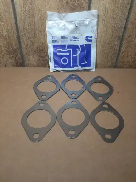 3328948 Cummins 3026155 New Genuine Exhaust Manifold Gasket 6-pack L10 M11 Ism