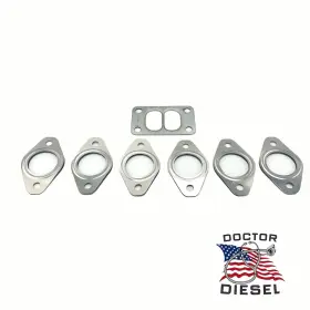 5266422 Doctor Diesel Usa Turbo Flange And Exhaust Manifold Gasket Set For 1998.5-2007 Dodge 5.9l Cummins