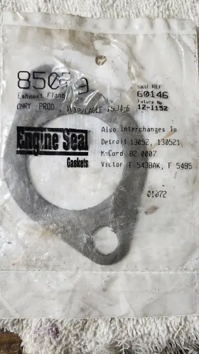85080 Engine Seal Automotive Exhaust Pipe Flange Gasket