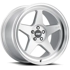 80551415 Esr 18x10.5 Hyper Silver Wheel Cr5 5x4.5 15