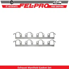502bh99 Fel-pro For 88-89 93-96 Ford E-350 Econoline Club Wagon Exh Manifold Gasket Set 502bh99 Fel-pro For 88-89 93-96 Ford E-350 Econoline Club Wagon Exh Manifold Gasket Set