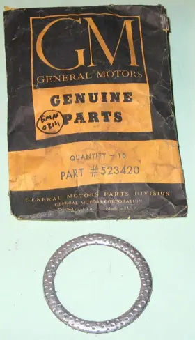 523420 Fel-pro 1957 1958 Pontiac Star Chief Bonneville Exhaust Flange Gasket Single Exh