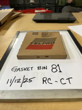 60548 Fel-pro Exhaust Flange Gasket Ford Nos. New In Box. Vintage 60548 Fel-pro Exhaust Flange Gasket Ford Nos. New In Box. Vintage