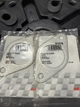 61678 Fel-pro Felpro Exhaust Flange Gasket For Jaguar X-type 2002-2005 Set Of 2