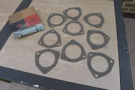 Lb9097 Fel-pro 9 Vtg Exhaust Pipe Flange Gaskets V8 Chevrolet 59-70 Buick 35-55