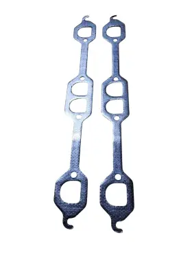 Ms-95585 Fel-pro Exhaust Manifold Gasket Set Fit 1993-1997 Chevy Gm 265 350 V8 4.3l 5.7l