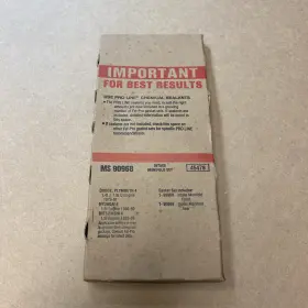 Ms90968 Fel-pro Nos Manifold Gasket Set F S