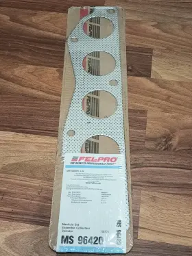 Ms96420 Fel-pro Exhaust Manifold Gasket For 2004-2009 Mitsubishi 2.4l Free Ship