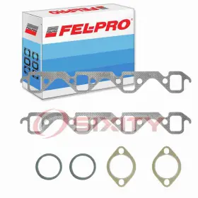 Sx-2053 Fel-pro Exhaust Manifold Gasket Set For 1964-1967 Sunbeam Tiger 4.3l 4.7l V8 Pg