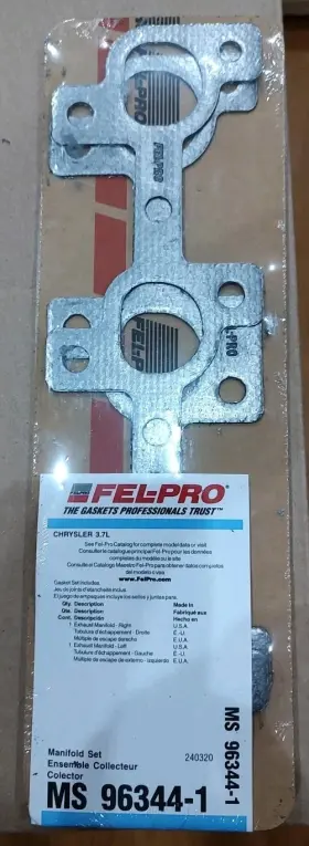 Ms96344-1 Felpro New Exhaust Manifold Gasket Fits Ram 1500 Dodge Nitro Jeep