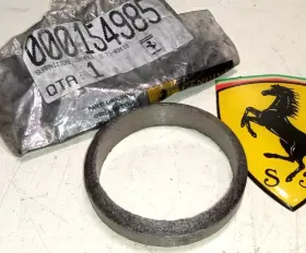121426 Ferrari 154985 Testarossa Exhaust Pipe Gasket 328 430 512 Mondial Genuine