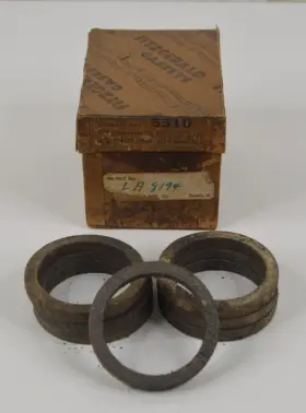 374170 Fitzgerald 1934-1936 Chevrolet Exhaust Pipe Packing Gaskets Lot Of 7 5310 Nos