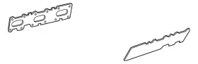 Br3z-9448-c Ford Genuine Manifold Gasket