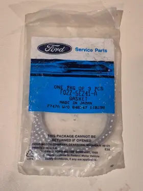 F02z-5e241-a Ford New Set Of 3 Genuine Mazda Exhaust Pipe Flange Gaskets Oem