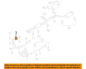 Aa5z6l612a Ford Oem 10-19 Explorer Exhaust Components-catalytic Cnvrtr Gasket