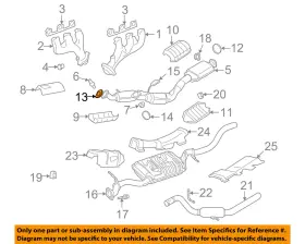 F77z-5c226-aa Ford Oem Exhaust-gasket F77z5c226aa