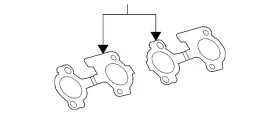 Yc2z-9448-a Ford Genuine Gasket