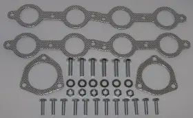 Hd032 Gh Ls Exhaust Manifold Header Gaskets And Bolts For Ls1 Ls2 Ls3 Ls6 5.3 5.7 6.0 6.2