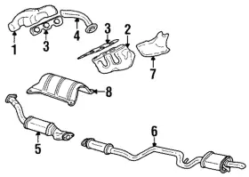 12557872 Gm Genuine F S Gasket