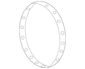 12651147 Gm Genuine Turbocharger Air Inlet Adapter Seal