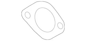 23156339 Gm Genuine Exhaust System Front Gasket