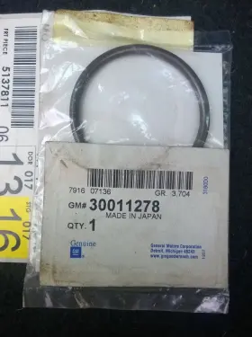 30011278 Gm Nos Exhaust Muffler Resonator Gasket Tracker 94-04 Sunrunner 94-97