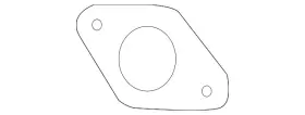 84215484 Gm Genuine Driver Side Exhaust System Front Gasket