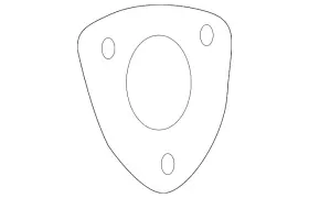 23136310 Gm Genuine Parts Catalytic Converter Gasket