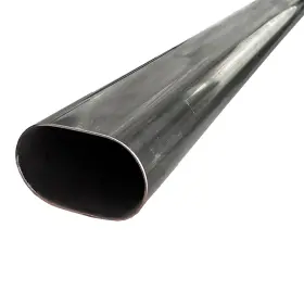 Granatelli 313535 Oval Tubing Section Angle Straight Diameter 3 2.25 X 3.5