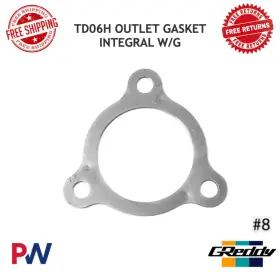 11900141 Greddy Td06h Turbo Outlet Gasket Integral With G - Actuator Style #11900141