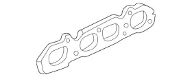 18115-pcx-014 Honda Genuine Exhaust Manifold Gasket