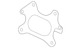 18233-6b2-a01 Honda Genuine Gasket A Turbocharger