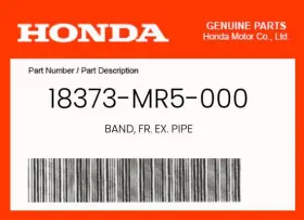 18373-mr5-000 Honda Genuine Band Fr. Ex. Pipe -