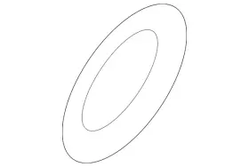 18393-ss0-j30 Honda Genuine Front Pipe Gasket
