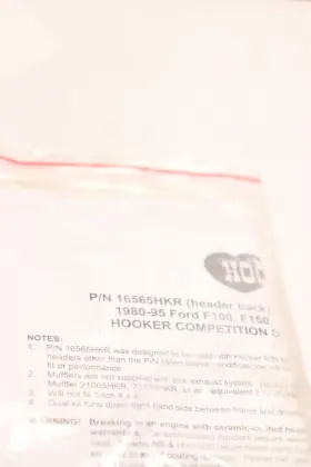 16565hkr Hooker 2-pk Exhaust Gasket For - Only