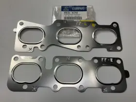 285213c712-285213c702 Hyundai New Exhaust Manifold Gasket Set Left And Right Sides Oem For 06-18 V6