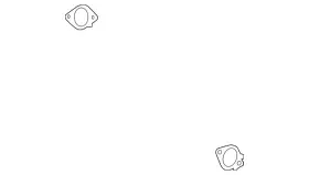 28751-d4350 Hyundai Genuine Front Pipe Gasket