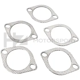 Hzg003 Hz 3 Inch Exhaust Gasket 2-bolt 76.2mm Flange High Temperature 5pcs