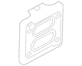 Jde38598 Jaguar Genuine Gasket